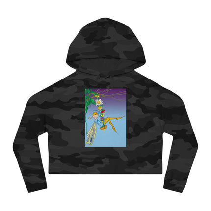 A Fairy's Delight Cropped Hooded Sweatshirt