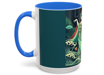 Mermaid Queen Rising from the Deep Colorful Mugs (11oz, 15oz)