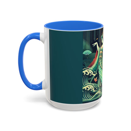 Mermaid Queen Rising from the Deep Colorful Mugs (11oz, 15oz)