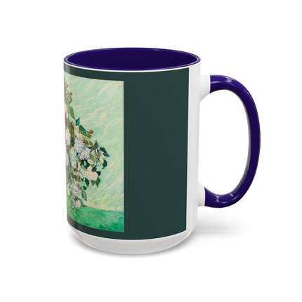 Roses by Vincent Van Gogh Colorful Mugs (11oz, 15oz)