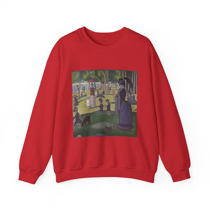 A Sunday on La Grande Jatte by Georges Seurat Heavy Blend™ Crewneck Sweatshirt
