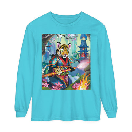 Cyberpunk Leopard Long Sleeve T-Shirt