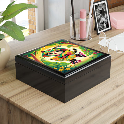 Firefly Dance on Wheels Jewelry Box