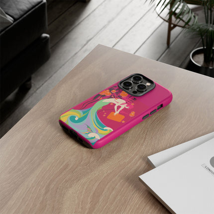 Mermaid Dive Phone Case – Vibrant Waves & Playful Elegance