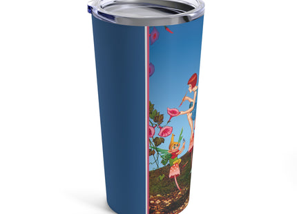 Periwinkle Painting the Petals by Ida Outhwaite Tumbler 20oz
