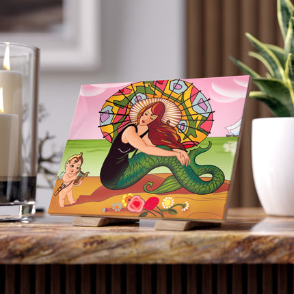Siren Serenade by Carlos Chiostri Ceramic Tile