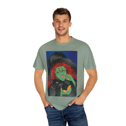 Mirror, Mirror A Witch's Touch Unisex Garment-Dyed T-shirt
