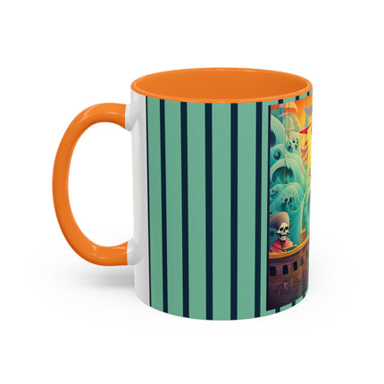 Skeleton Crew of the Misty Seas Colorful Mugs (11oz, 15oz)