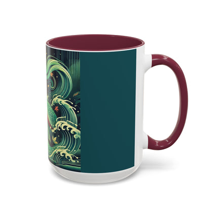 Mermaid Queen Rising from the Deep Colorful Mugs (11oz, 15oz)