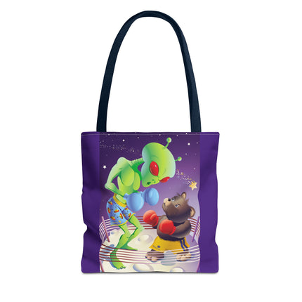 Cosmic Clash Tote Bag (AOP)