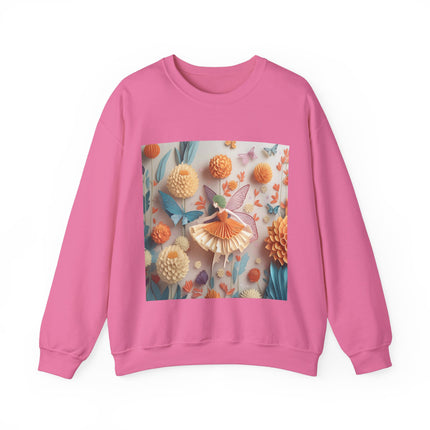 Dahlia Fairy Unisex Heavy Blend™ Crewneck Sweatshirt