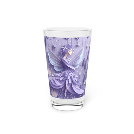 Lavender Fairy Glass, 16oz