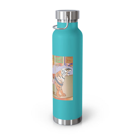 Carousel Splendor Copper Vacuum Insulated Bottle, 22oz