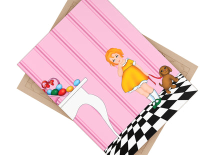 Easter Joy in Deco Hues Ceramic Tile