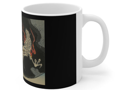 Picture Album Featuring a Dragon by Utagawa Hiroshige Ceramic Mug 11oz