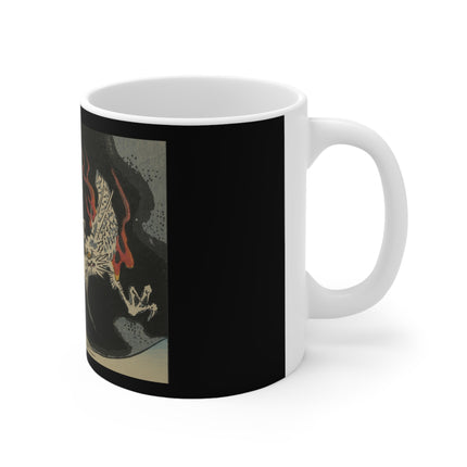 Picture Album Featuring a Dragon by Utagawa Hiroshige Ceramic Mug 11oz