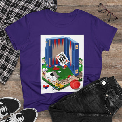 Games Unleashed Women's Midweight Cotton Tee