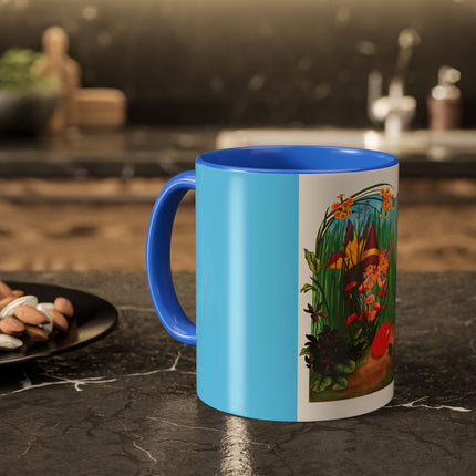 Spring Fairies & Floral Delights Colorful Mugs (11oz, 15oz)