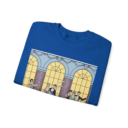 Au Revoir by George Barbier Heavy Blend™ Crewneck Sweatshirt