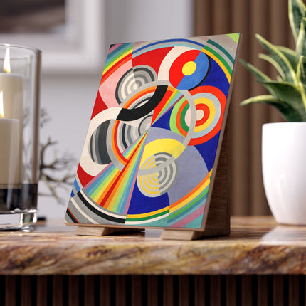 Rythme No. 1 by Robert Delaunay Ceramic Tile