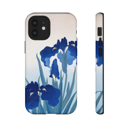 Iris Flowers by Ohara Koson Phone Cases