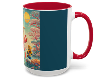 The Celestial Crab Navigator Colorful Mugs (11oz, 15oz)