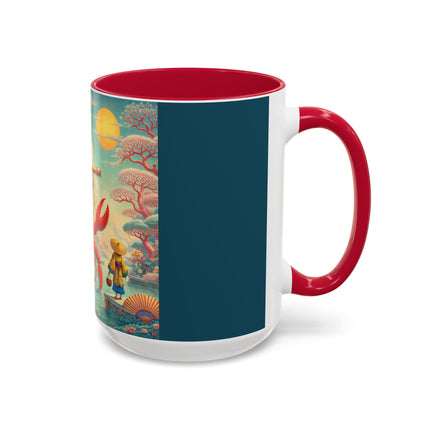 The Celestial Crab Navigator Colorful Mugs (11oz, 15oz)