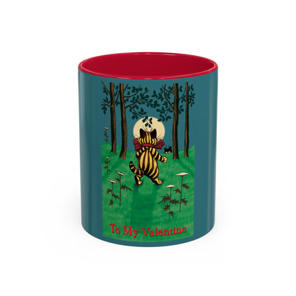Peekaboo by Louis Wain Colorful Mugs (11oz, 15oz)