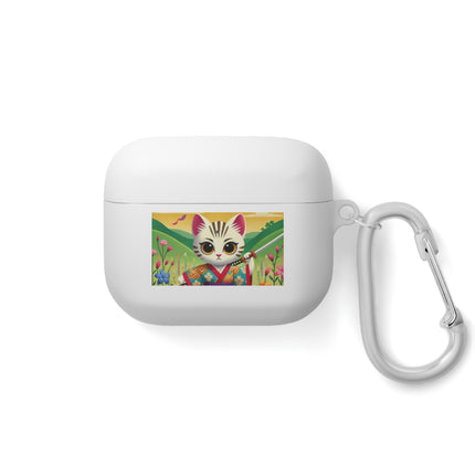 Samurai Kitten AirPods and AirPods Pro Case