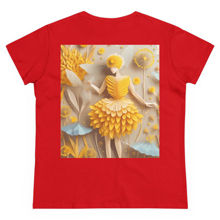 Dandelion Fairy Women's Midweight Cotton Tee
