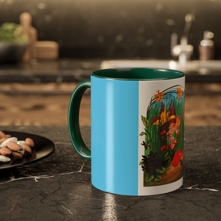 Spring Fairies & Floral Delights Colorful Mugs (11oz, 15oz)