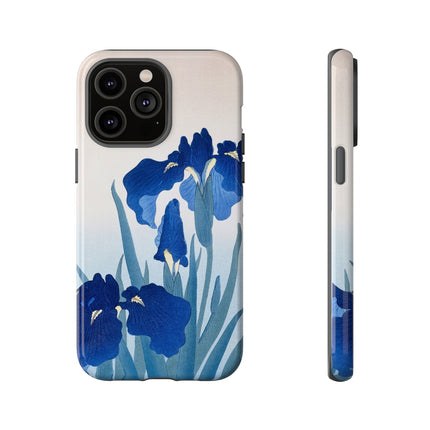 Iris Flowers by Ohara Koson Phone Cases