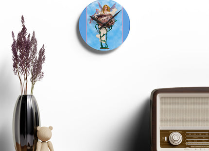 Enchanting Serenity Acrylic Wall Clock