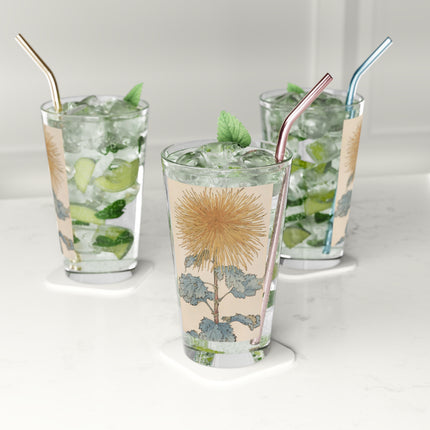 Chrysanthemum, Pl.10 by Keika Hasegawa Glass, 16oz