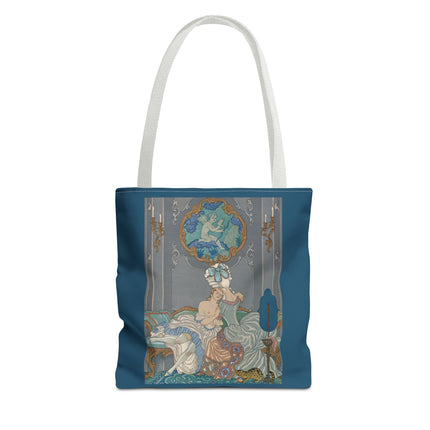 Liaisons Dangereuses by George Barbier Tote Bag (AOP)
