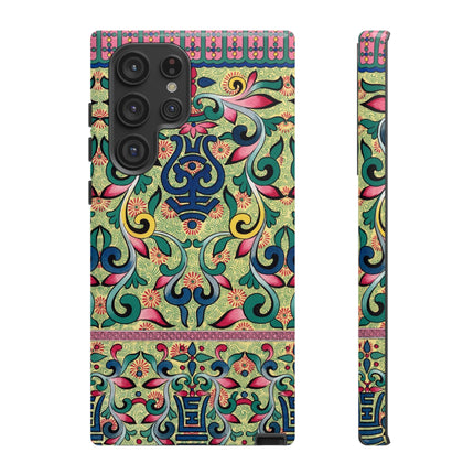 Colorful Flower Pattern by Owen Jones Phone Cases