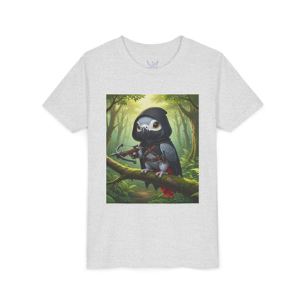 The African Grey Sentinel Youth Short Sleeve Tee