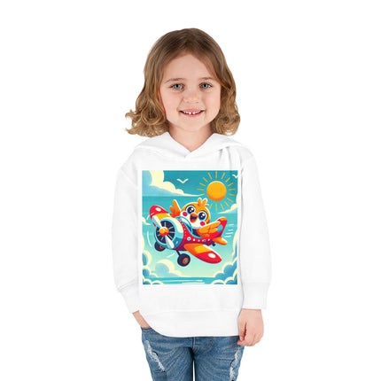 Joyful Bird Aviator Toddler Pullover Fleece Hoodie