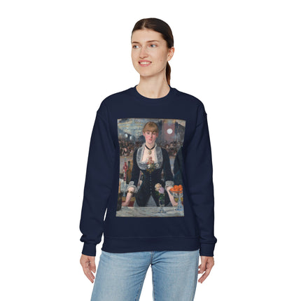 A Bar at the Folies-Bergère by Edouard Manet Heavy Blend™ Crewneck Sweatshirt