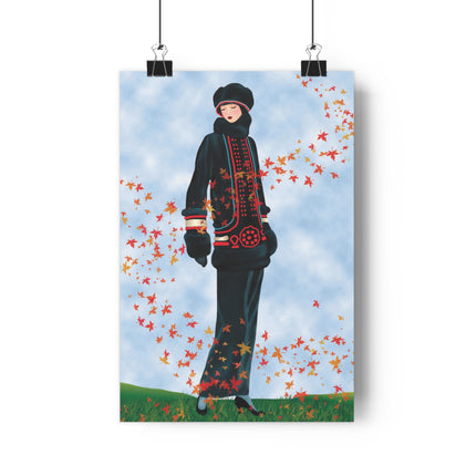 Elegance in Autumn Giclée Art Print
