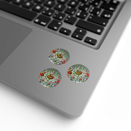 Christmas Ballet of the Absurd Round Sticker Label Rolls
