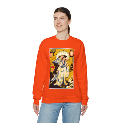 Golden Embrace Heavy Blend™ Crewneck Sweatshirt