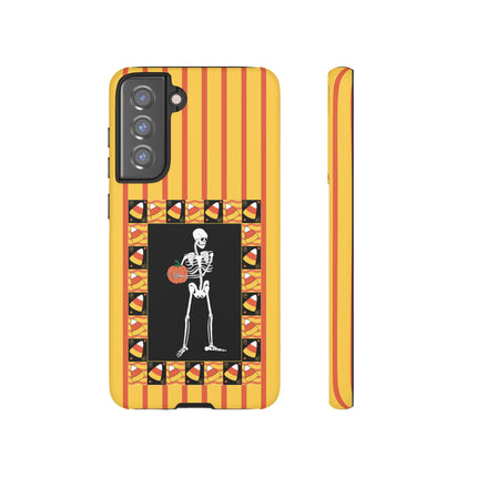 Candy Corn Skeleton Phone Cases
