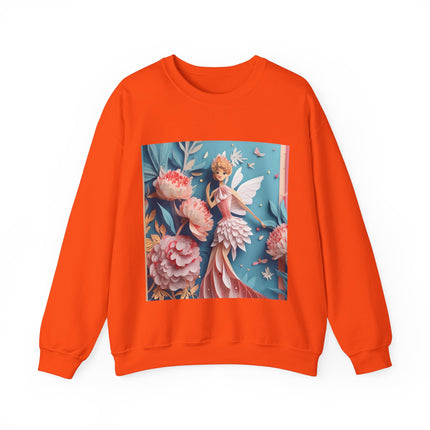 Peony Fairy Unisex Heavy Blend™ Crewneck Sweatshirt