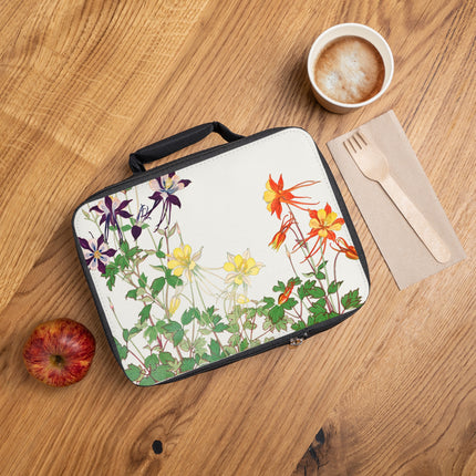 Aquilegia Flowers by Tanigami Kônan Lunch Bag