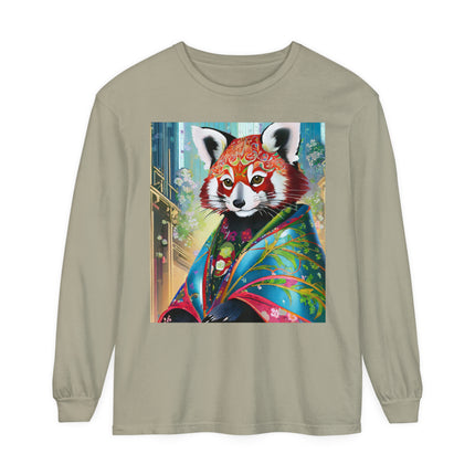 Cybernetic Red Panda Long Sleeve T-Shirt
