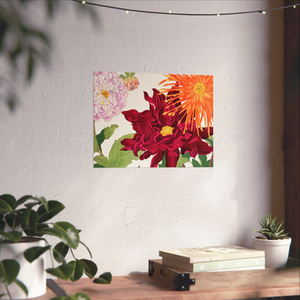 Dahlia by Tanigami Kônan Premium Matte horizontal posters