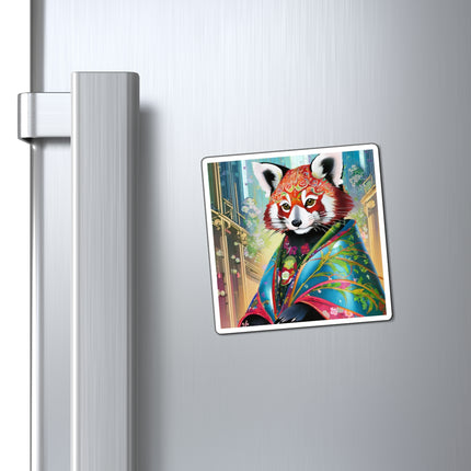 Cybernetic Red Panda Magnet (3 Sizes)
