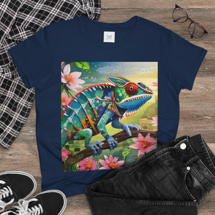 Camouflage Chameleon Cotton Tee