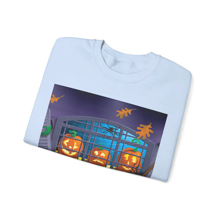 Whimsical Halloween Mischief Unisex Heavy Blend™ Crewneck Sweatshirt